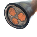 Cable de PVC de CU de cobre sin halógeno bajo humo